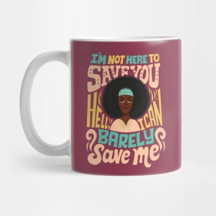 I can barely save me Mug